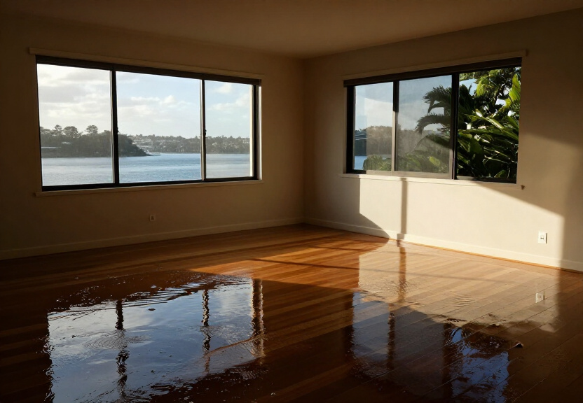 Musty odour in a Northmead living room before treatment